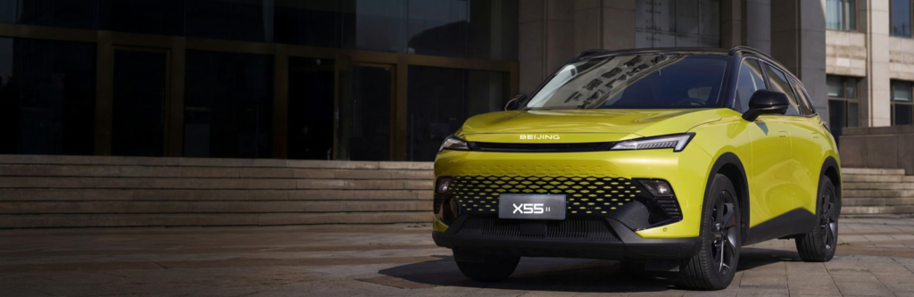 Dynamické kompaktné suv baic x55 za akciovú cenu